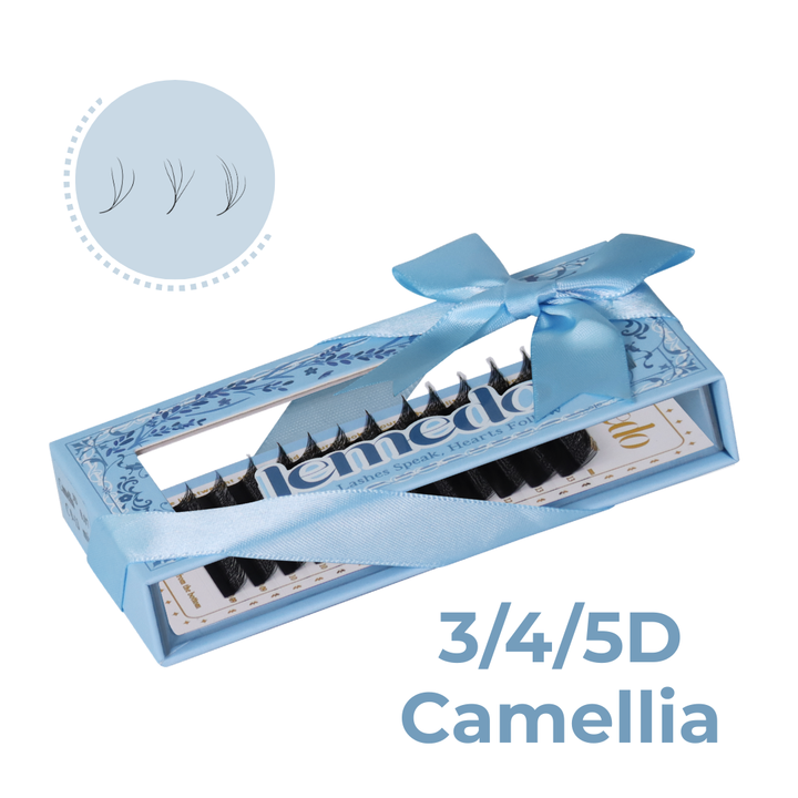 JEMEDO Camellia 3D/4D/5D W-Shape | C/D/M Curl 0.07mm