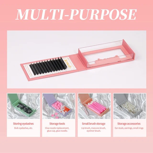 2/3/4/5D U-Shape Lashes | 0.07mm C/D/M Curl - jemedo.com