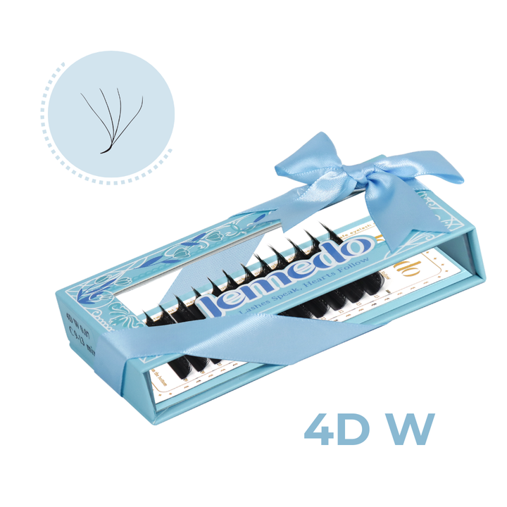 JEMEDO 4D W Volume Fans | 0.07mm C/D/M Curl