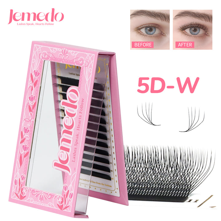 JEMEDO 5D W Volume Fans | 0.07mm C/D/M Curl