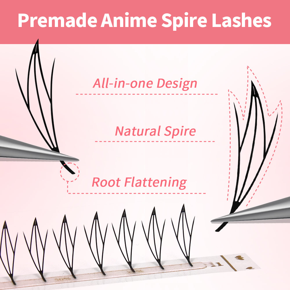 JEMEDO Anime Elf Lashes| 0.07mm