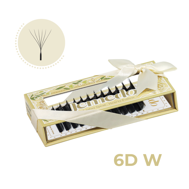 JEMEDO 6D W Volume Fans | 0.07mm C/D/M Curl