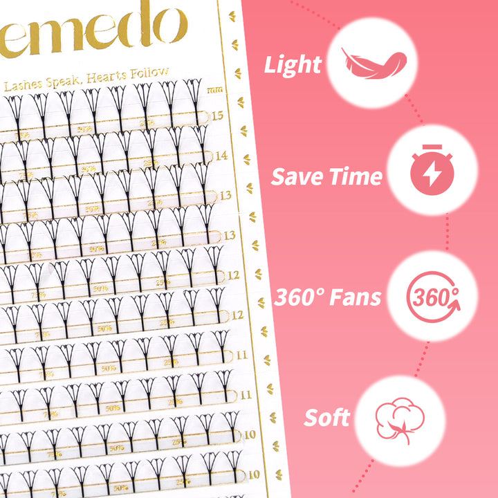 JEMEDO Anime Elf Lashes| 0.07mm