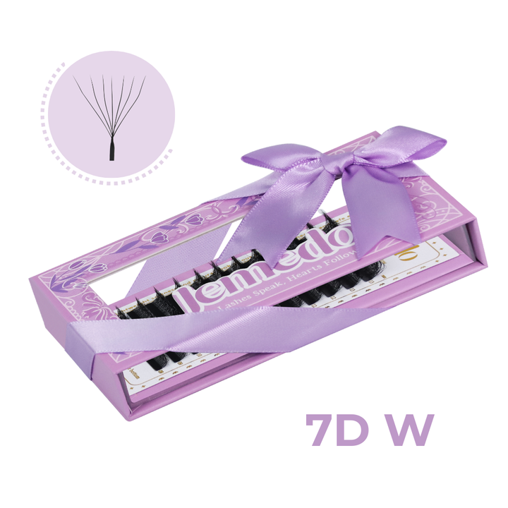 JEMEDO 7D W Volume Fans | 0.07mm C/D/M Curl