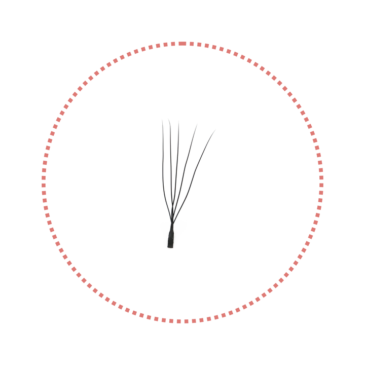 2/3/4/5D U-Shape Lashes | 0.07mm C/D/M Curl