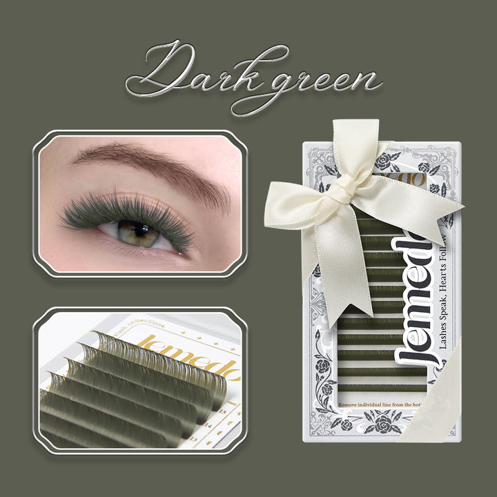 JEMEDO Morandi Color Lashes | 8-15mm, C/D Curl