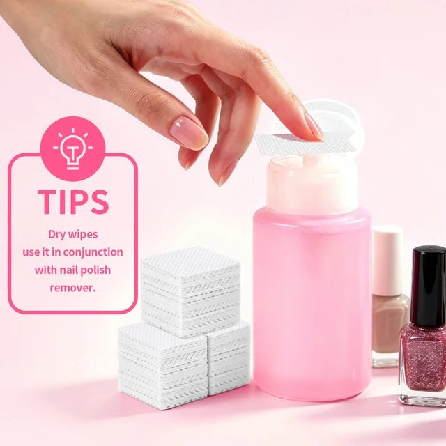 JEMEDO 1080pcs Lint-Free Cotton Wipes | Eyelash Glue Remover &amp; Applicator Cleaner - jemedo.com