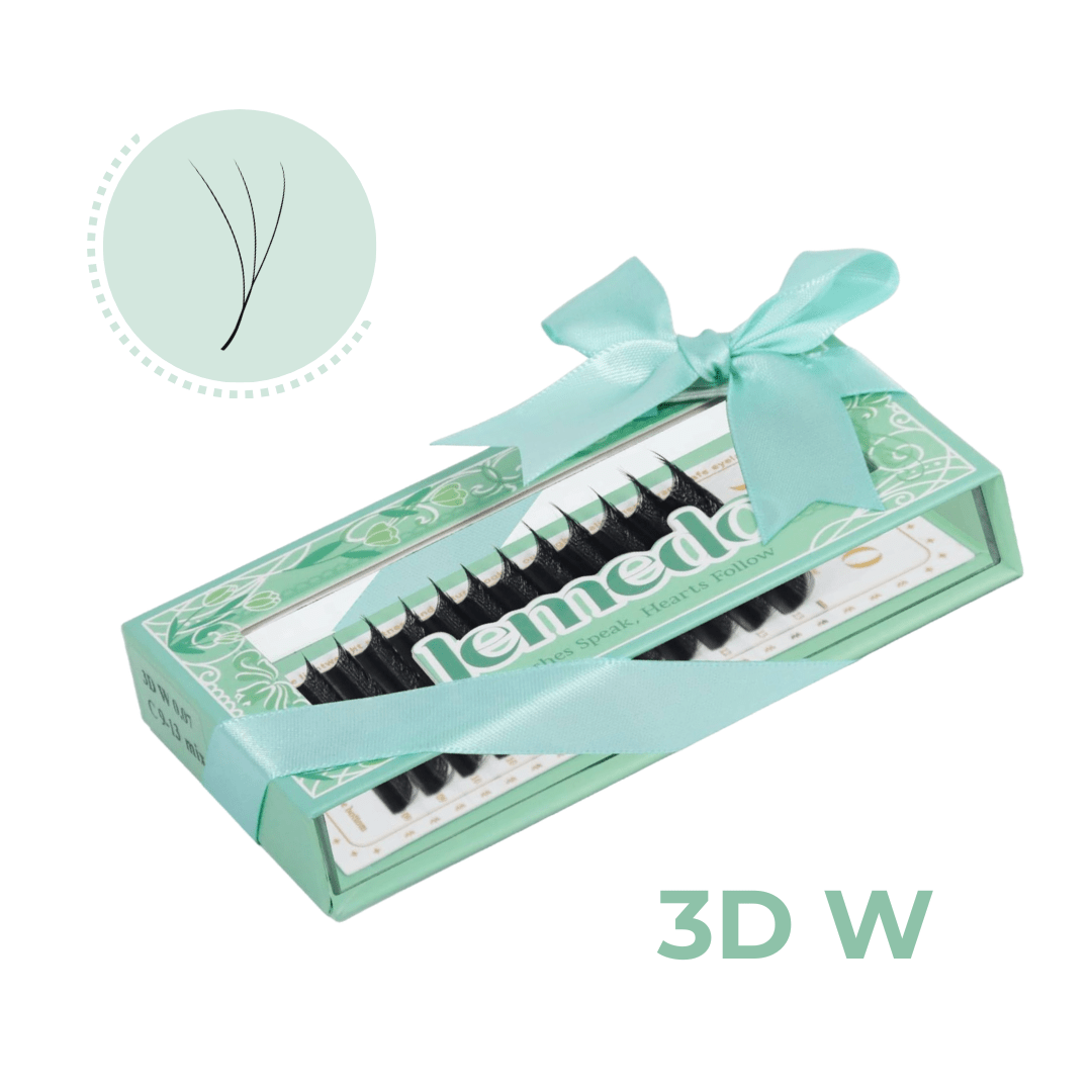 JEMEDO 3D W Volume Fans | 0.07mm C/D/M Curl - jemedo.com