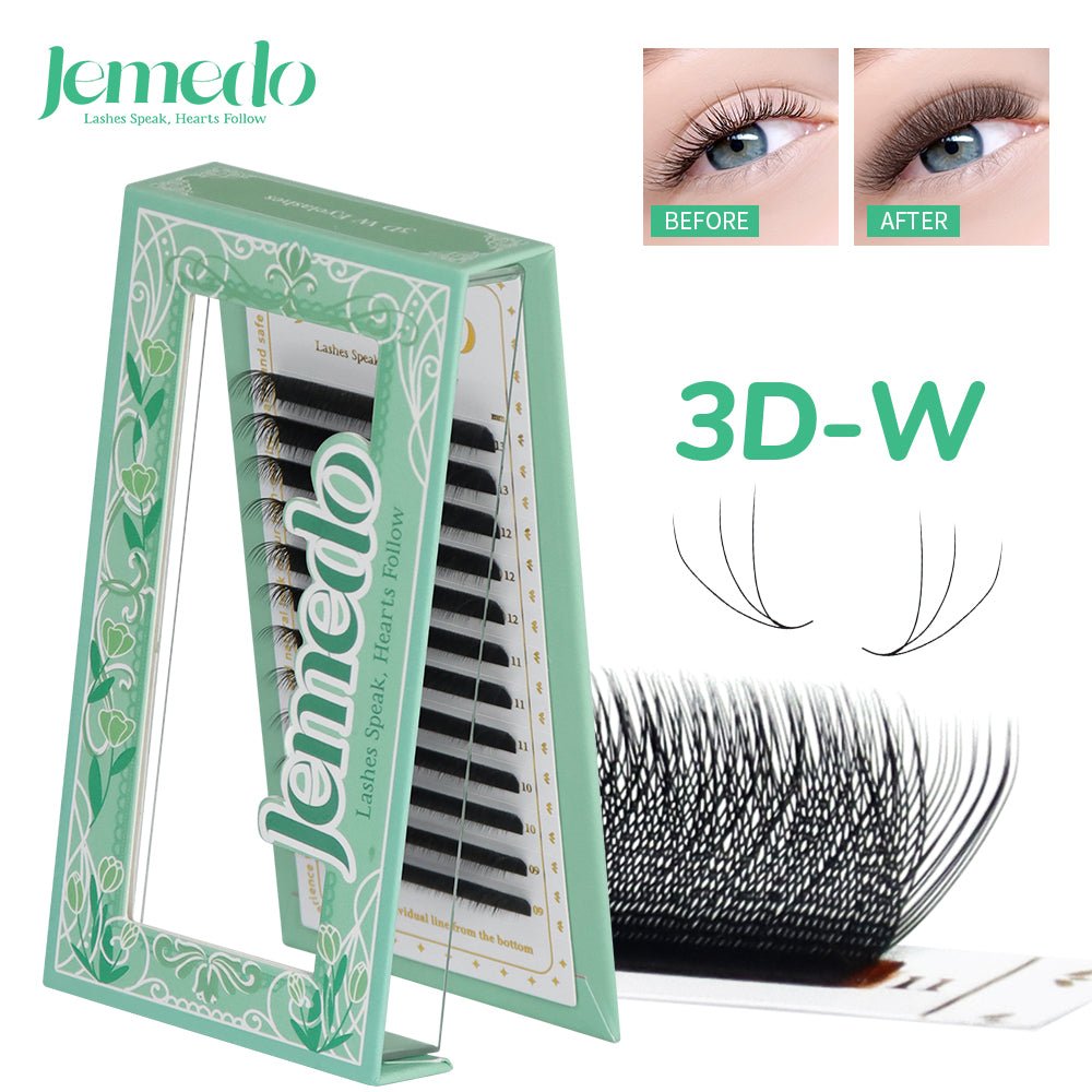 JEMEDO 3D W Volume Fans | 0.07mm C/D/M Curl - jemedo.com