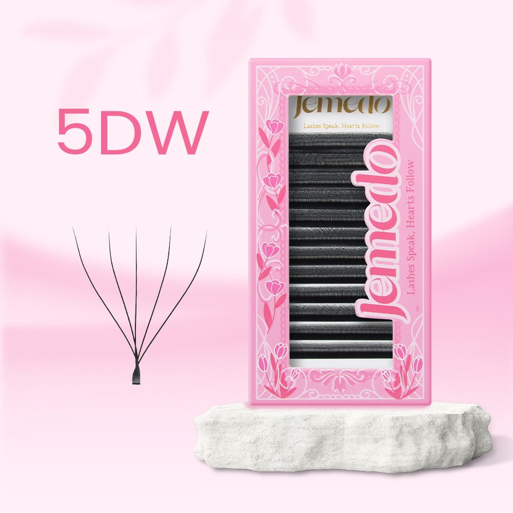 JEMEDO 5D W Volume Fans | 0.07mm C/D/M Curl - jemedo.com