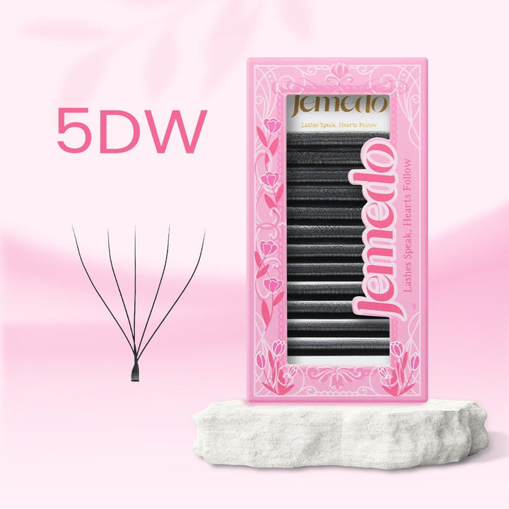 JEMEDO 5D W Volume Fans | 0.07mm C/D/M Curl - jemedo.com
