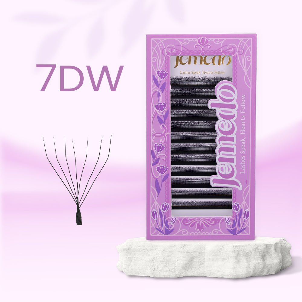 JEMEDO 7D W Volume Fans | 0.07mm C/D/M Curl - jemedo.com