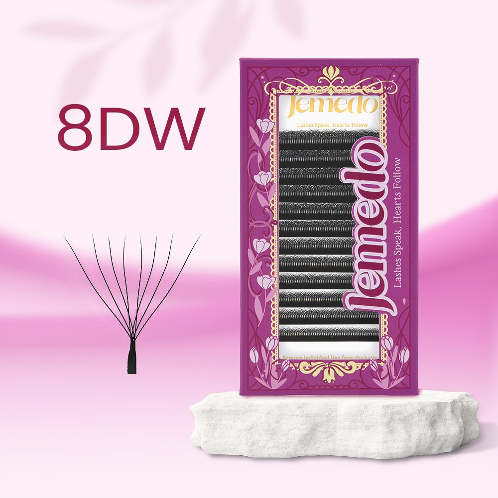 JEMEDO 8D W Volume Fans | 0.07mm C/D/M Curl - jemedo.com
