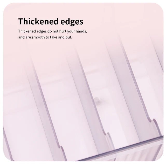 JEMEDO Acrylic 6-Grid Lash Tool Storage Box | Dustproof Eyelash Extension Organizer - jemedo.com