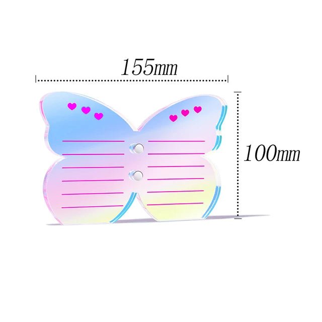JEMEDO Acrylic Lash Palette Pad | Magnetic Tweezers &amp; Glue Holder for Lash Artists - jemedo.com