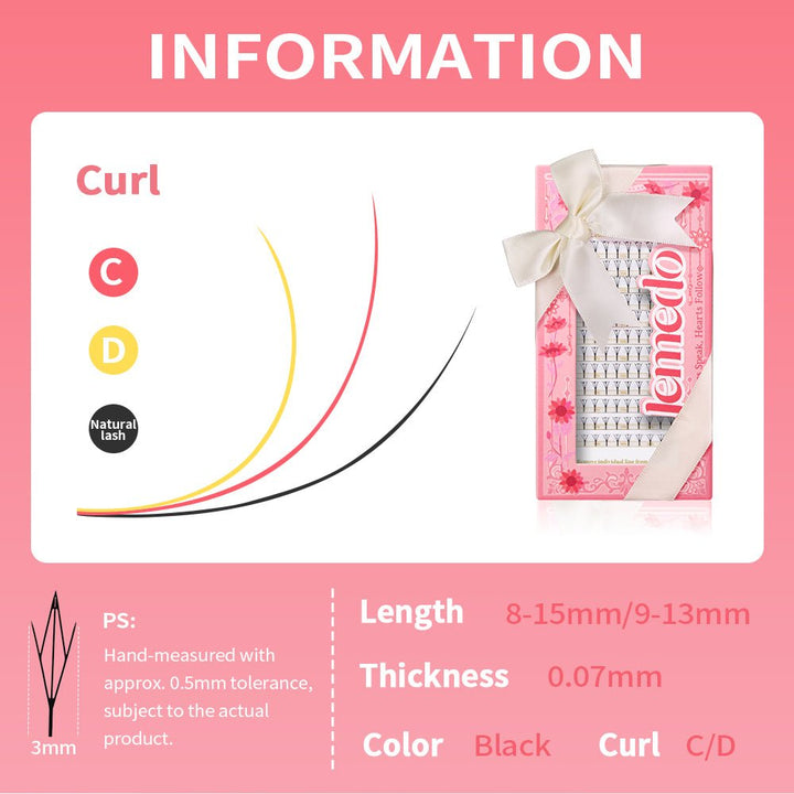 JEMEDO Anime Elf Lashes| 0.07mm - jemedo.com