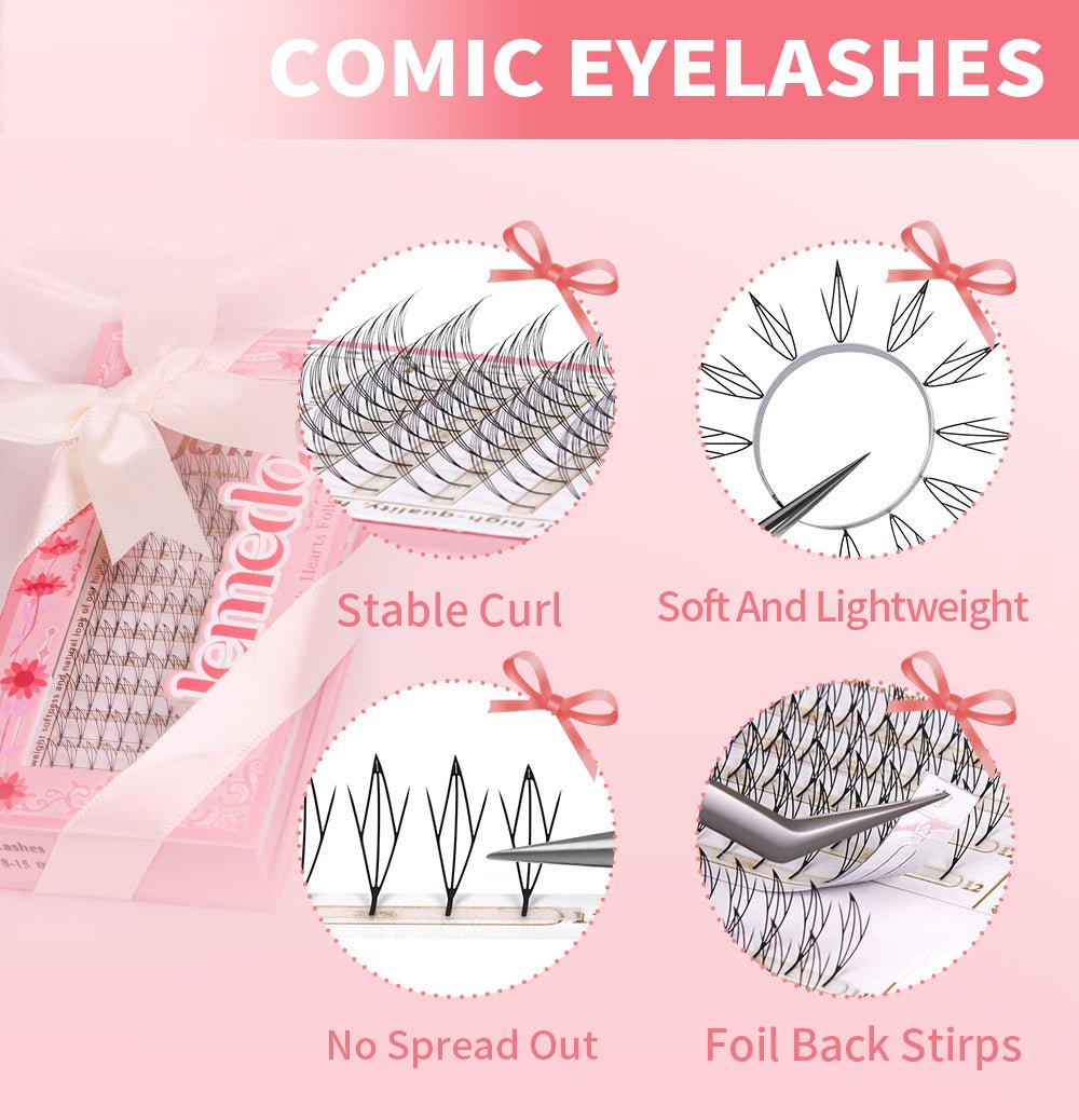 JEMEDO Anime Elf Lashes| 0.07mm - jemedo.com
