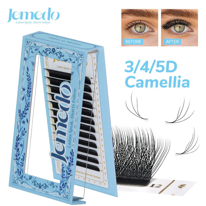 JEMEDO Camellia 3D/4D/5D W-Shape | C/D/M Curl 0.07mm - jemedo.com