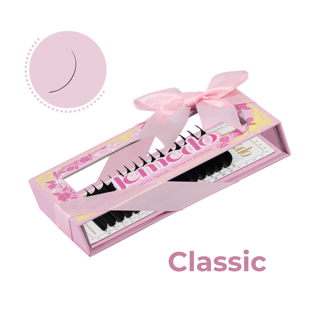 JEMEDO Classic Lashes Extensions | B/C/D/CC Curl - jemedo.com