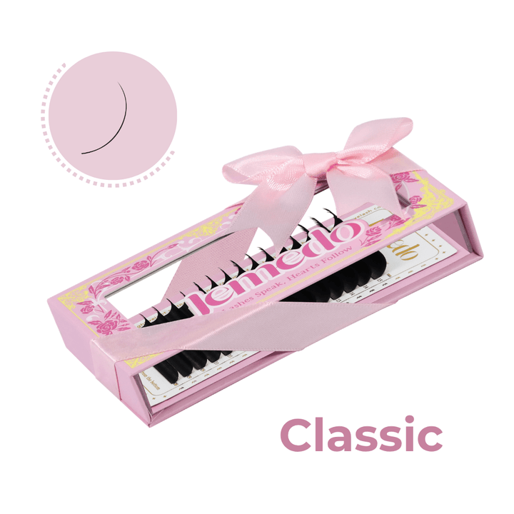 JEMEDO Classic Lashes Extensions | B/C/D/CC Curl - jemedo.com