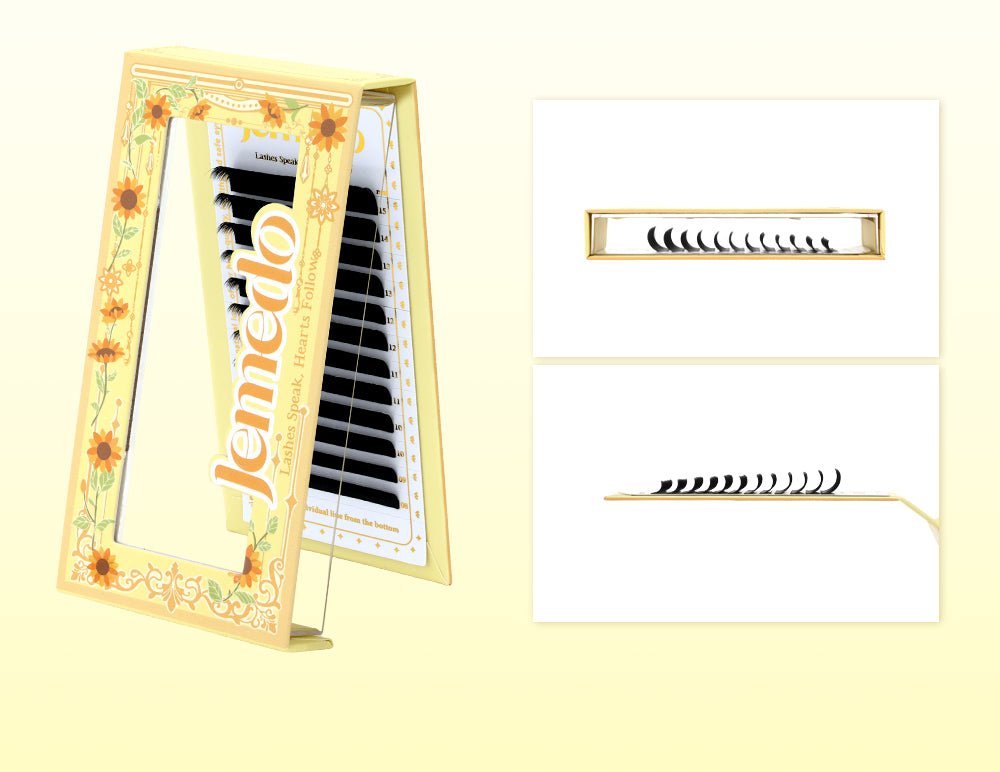 JEMEDO Easy Fan Lashes Pre-fanned | C/D Curl - jemedo.com