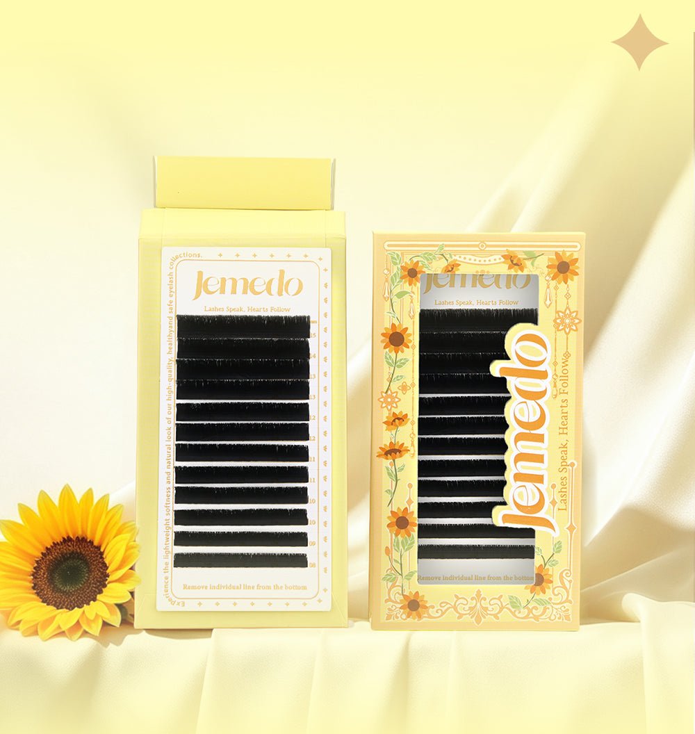 JEMEDO Easy Fan Lashes Pre-fanned | C/D Curl - jemedo.com
