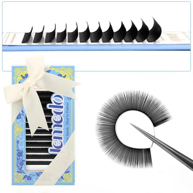 JEMEDO Ellipse Flat Lashes | C/D Curl - jemedo.com