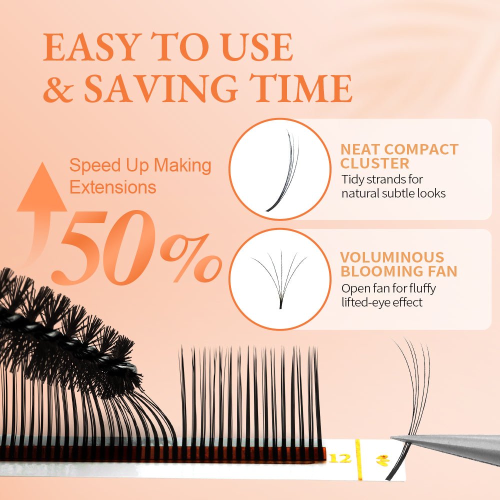 JEMEDO Flora Lashes | Flower Fairy Individual Extensions - jemedo.com