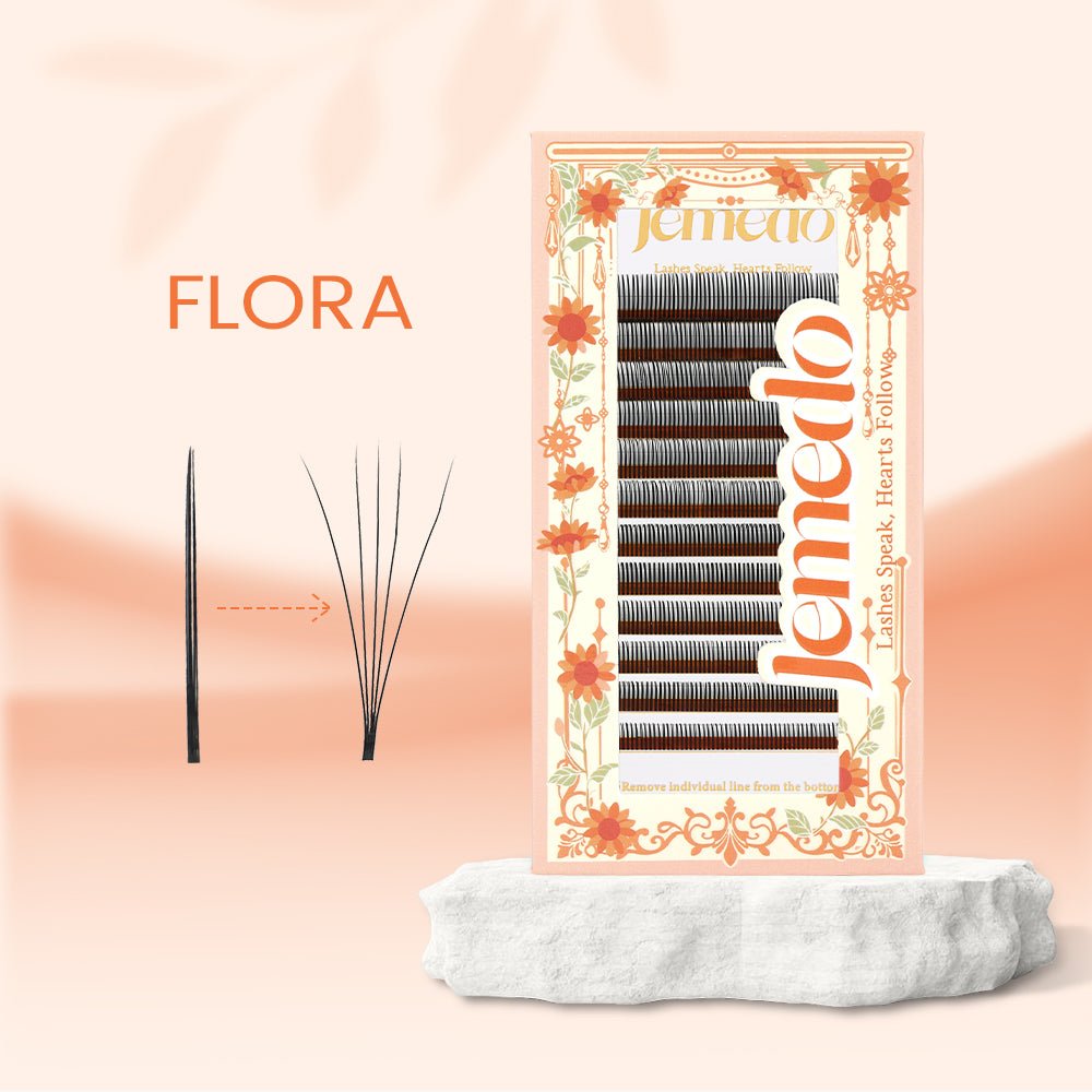 JEMEDO Flora Lashes | Flower Fairy Individual Extensions - jemedo.com