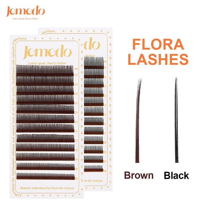 JEMEDO Flora Lashes | Flower Fairy Individual Extensions - jemedo.com