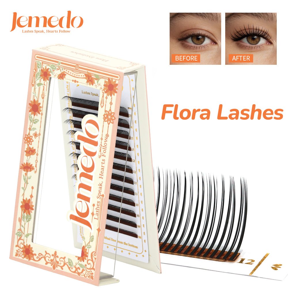 JEMEDO Flora Lashes | Flower Fairy Individual Extensions - jemedo.com