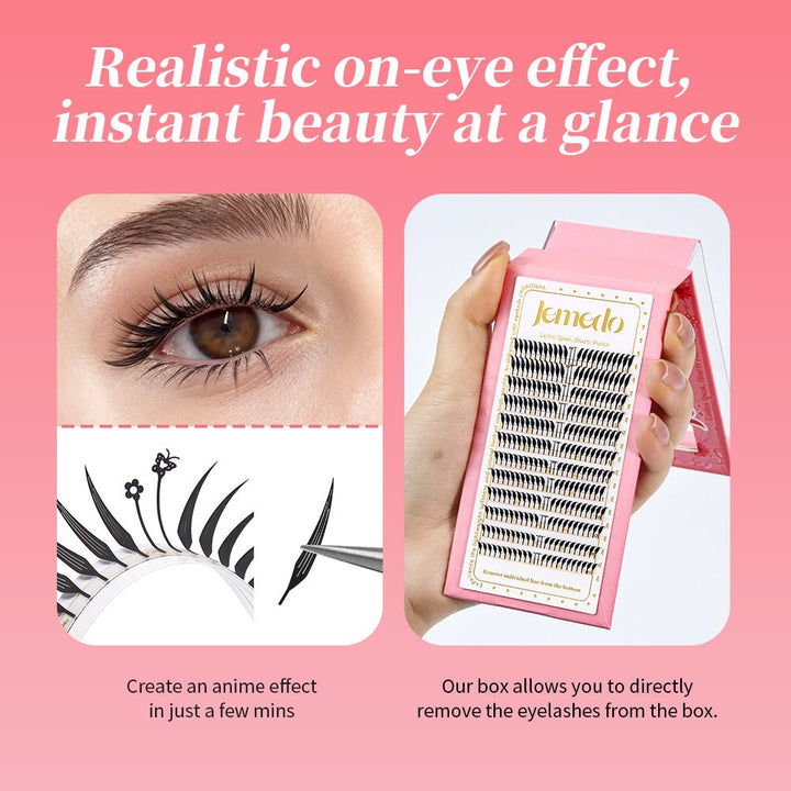 JEMEDO FOX Spire Anime Lashes| 0.07mm - jemedo.com
