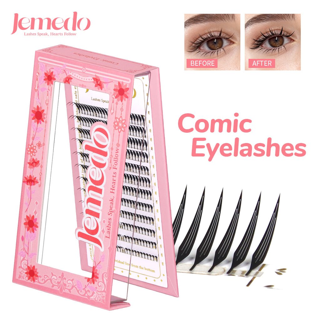 JEMEDO FOX Spire Anime Lashes| 0.07mm - jemedo.com