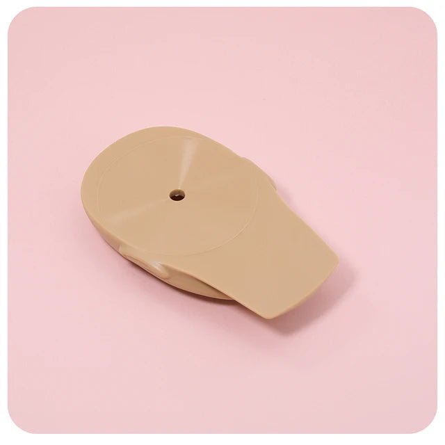 JEMEDO Full Head Lash Mannequin | Silicone Practice Head with Removable Eyes - jemedo.com