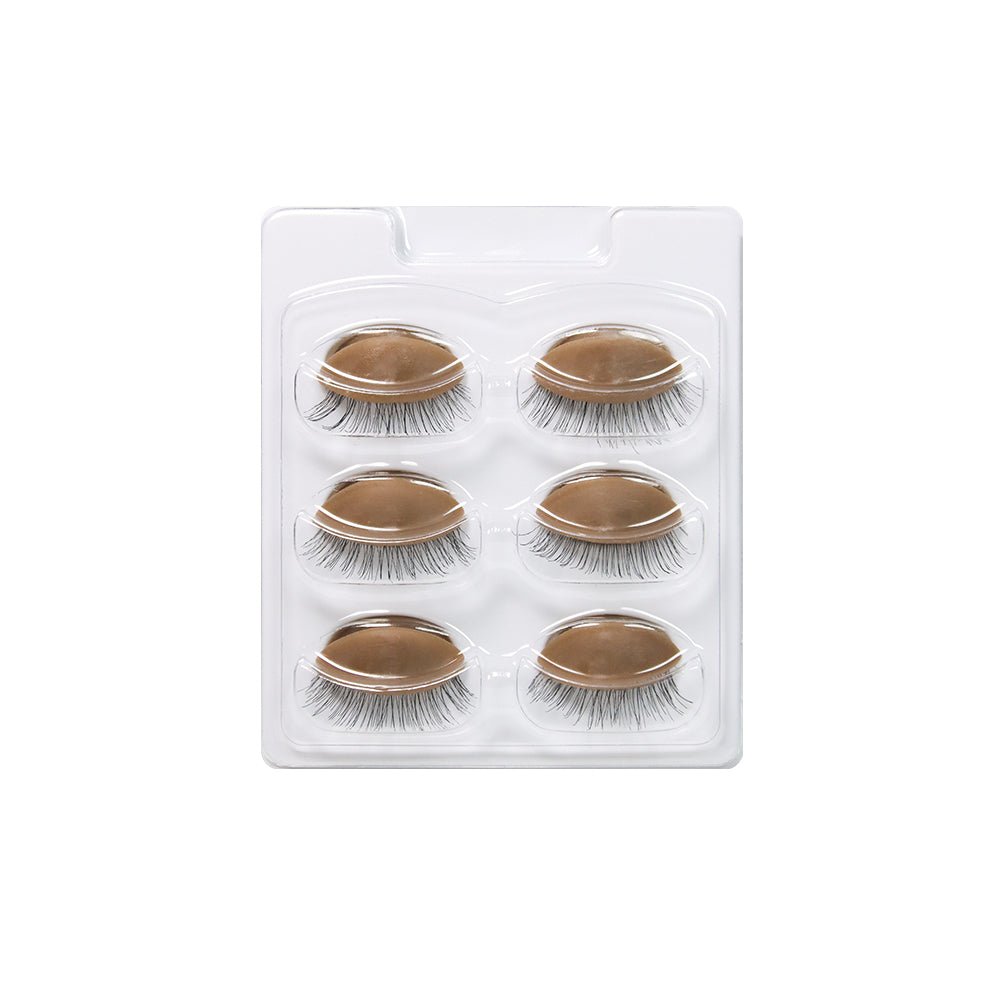 JEMEDO Full Head Lash Mannequin | Silicone Practice Head with Removable Eyes - jemedo.com