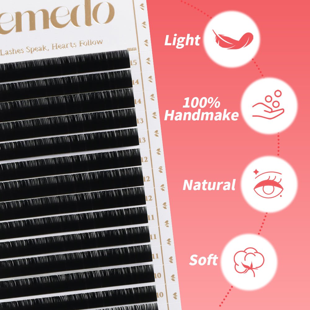 JEMEDO L-Shape Lashes | L/LC/LD/M Curl - jemedo.com