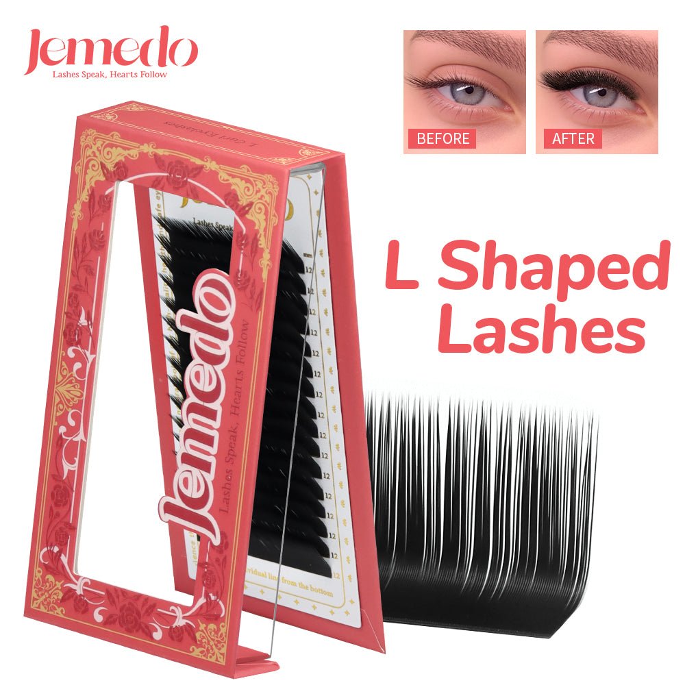 JEMEDO L-Shape Lashes | L/LC/LD/M Curl - jemedo.com