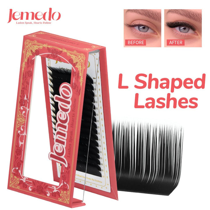 JEMEDO L-Shape Lashes | L/LC/LD/M Curl - jemedo.com