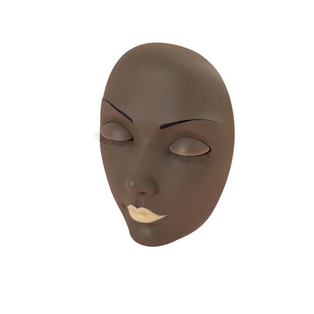 JEMEDO Lash Practice Head | Colored Lips &amp; Replaceable Eyeballs - jemedo.com
