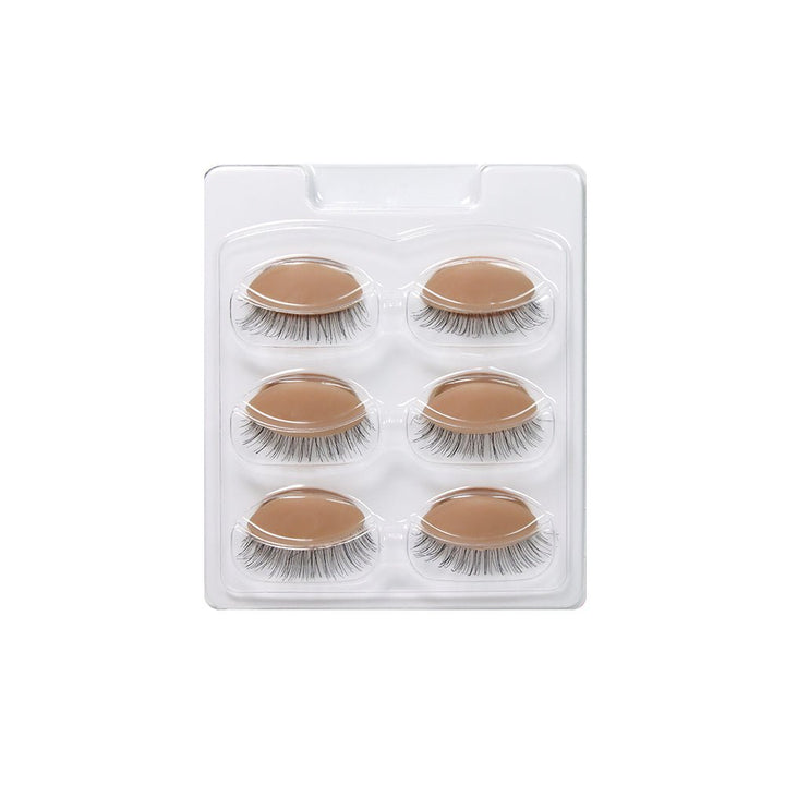 JEMEDO Lash Practice Head | Colored Lips &amp; Replaceable Eyeballs - jemedo.com