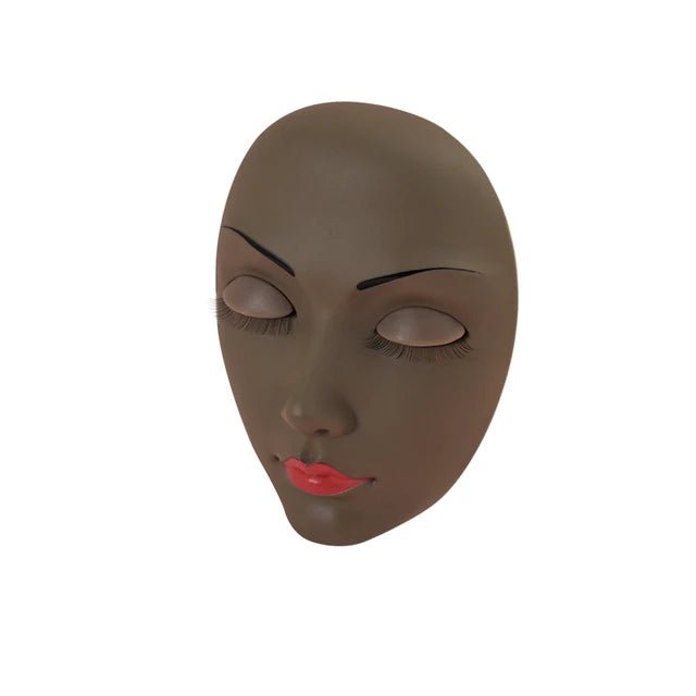 JEMEDO Lash Practice Head | Colored Lips &amp; Replaceable Eyeballs - jemedo.com
