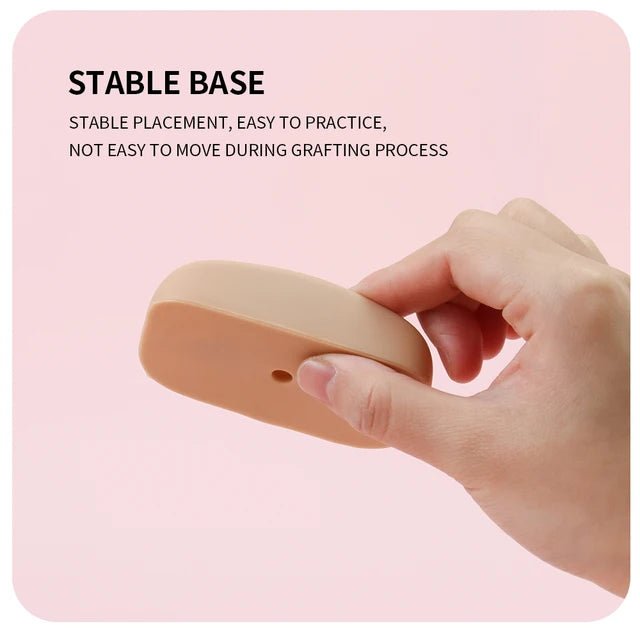 JEMEDO Mini Lash Practice Head | Removable Replacement Eyelids - jemedo.com