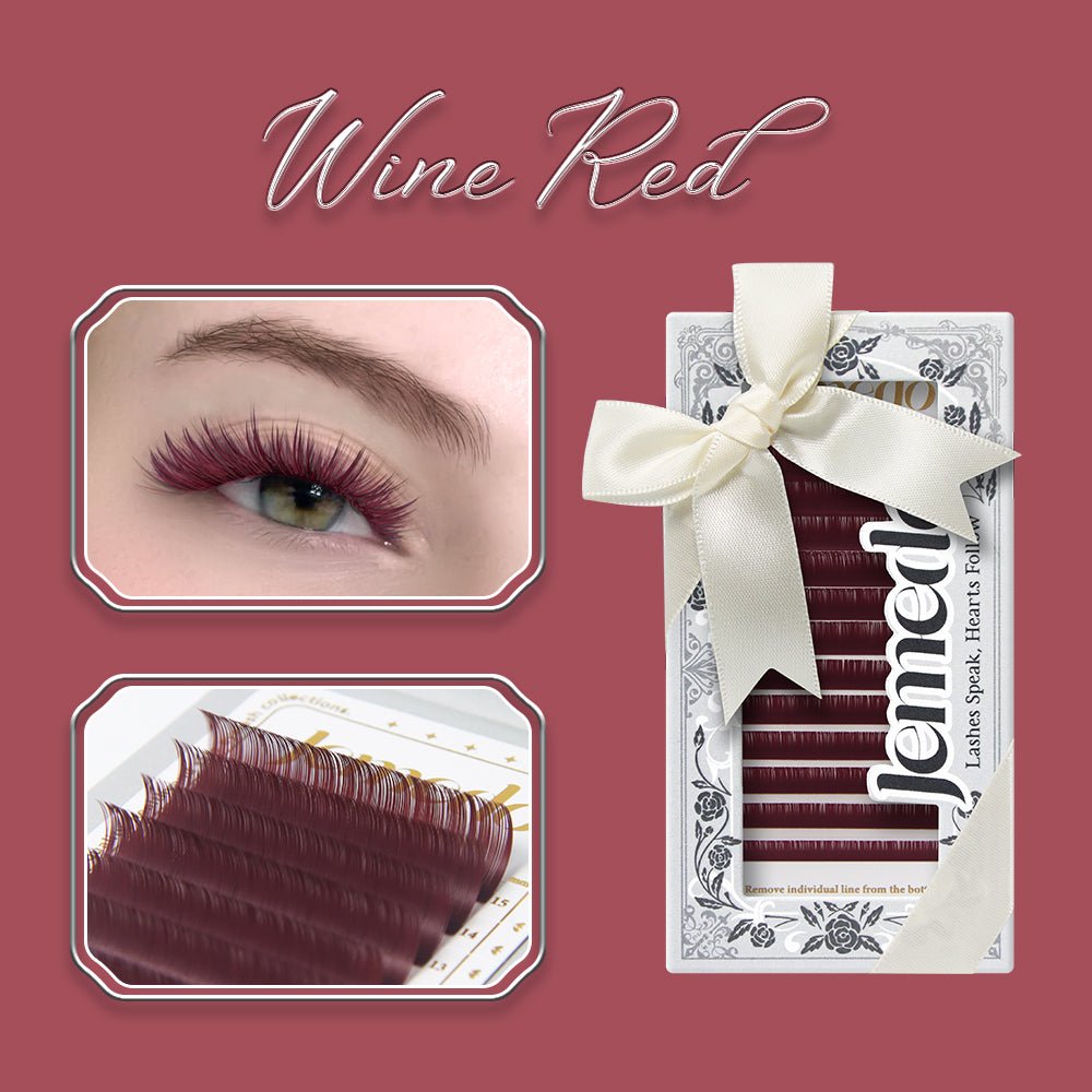 JEMEDO Morandi Color Lashes | 0.07mm, C/D Curl - jemedo.com