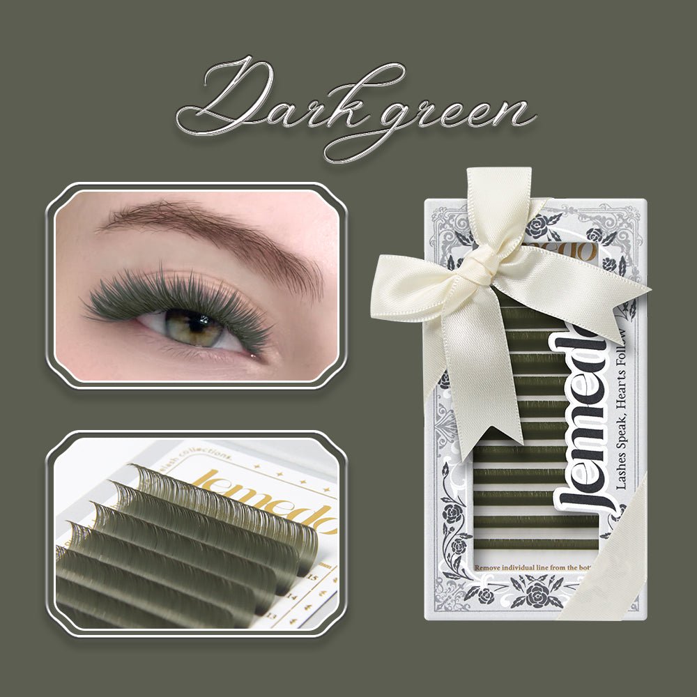 JEMEDO Morandi Color Lashes | 0.07mm, C/D Curl - jemedo.com