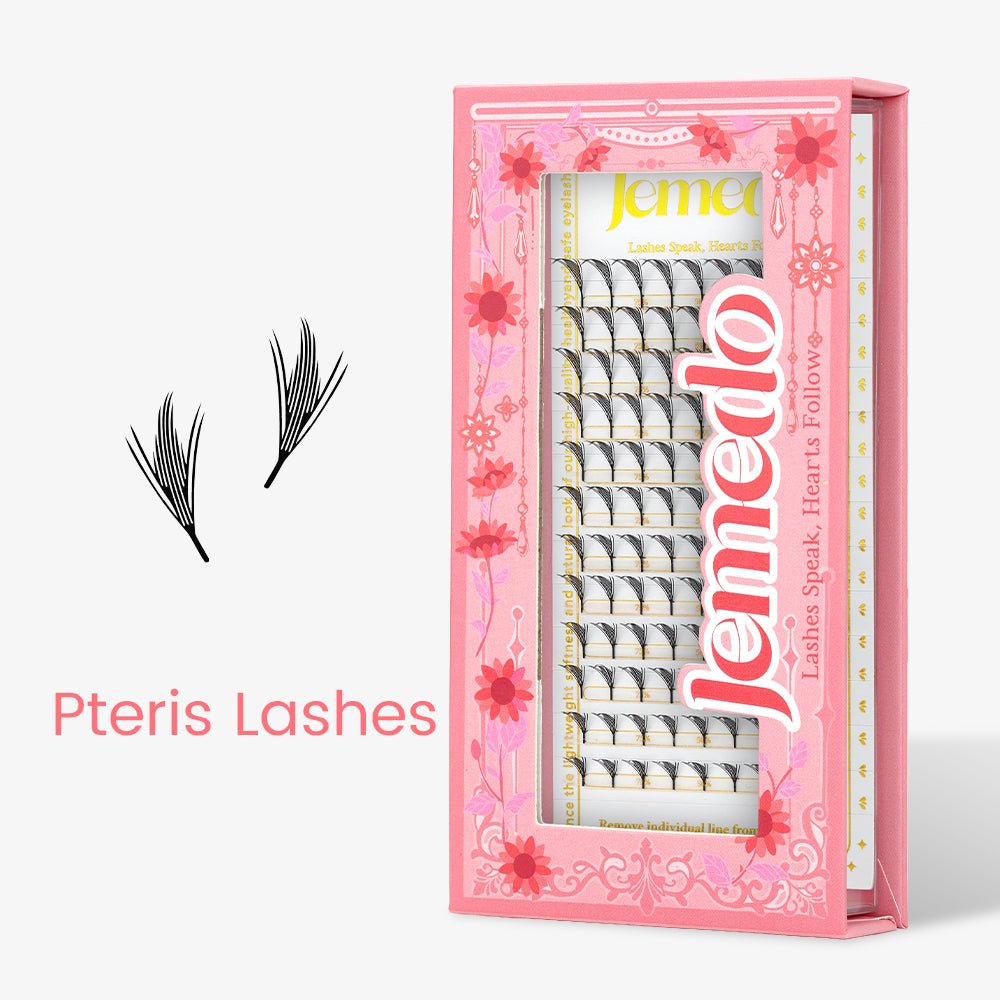 JEMEDO Pteris Light Clusters Anime Lashes| 0.07mm - jemedo.com