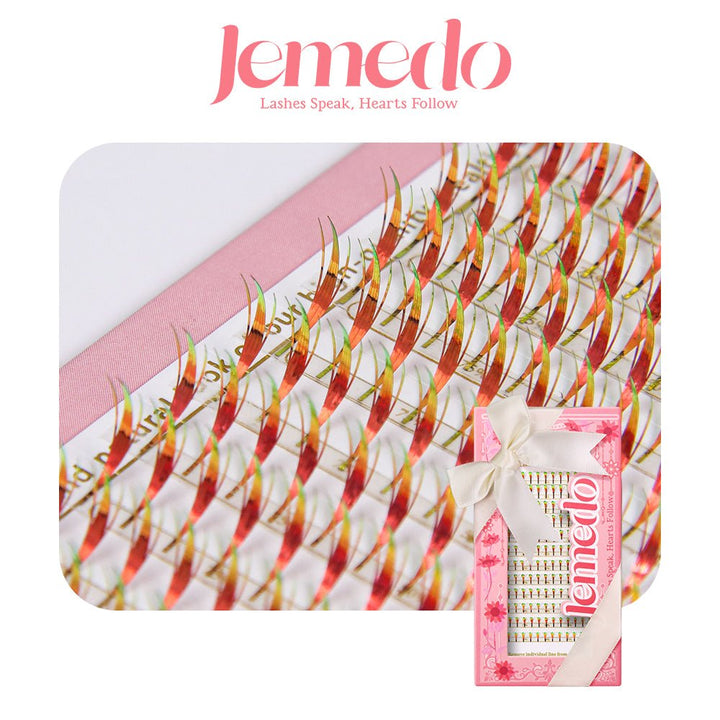 JEMEDO Shiny Colored Anime Pteris Clusters | 0.07mm - jemedo.com