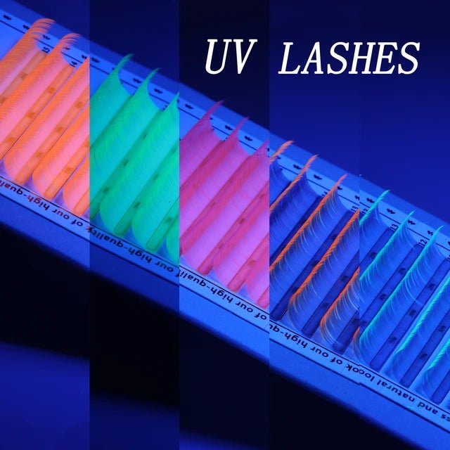 JEMEDO UV Colored Individual Lashes | 0.07mm, C/D Curl - jemedo.com