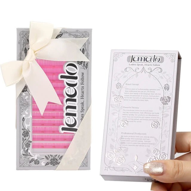 JEMEDO UV Colored Individual Lashes | 0.07mm, C/D Curl - jemedo.com
