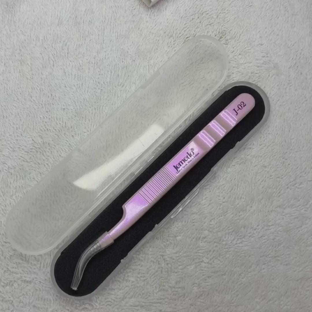 JEMEDO Professional Lash Tweezers | Single or 8-Piece Set