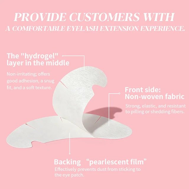 Under Eye Isolation Pads | U-Shape / Cloud-Shape / Classic - jemedo.com